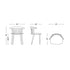 J104 Chair Water-Based Lacquered